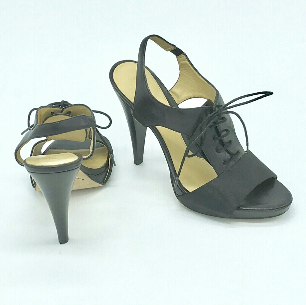 Boutique 9 Leather Lace-up High Heel Sandals